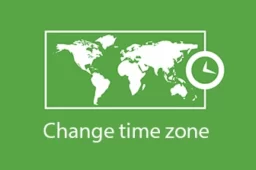 Change time zone